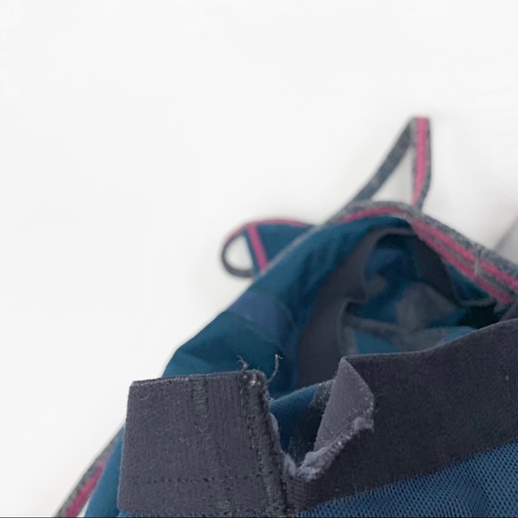 SOLD Lululemon Teal Stripe Print Spaghetti - Picture 5 of 5